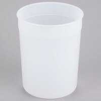 4 Qt. Translucent Round Deli Container - 100/Case