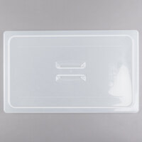 Cambro 10PPCH190 Full Size Translucent Polypropylene Handled Lid