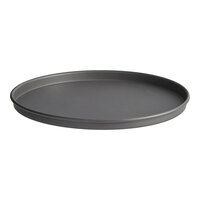 American Metalcraft HC4016 16" x 1" Hard Coat Anodized Aluminum Straight Sided Pizza Pan