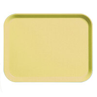 Cambro 3253CL145 Camlite 13" x 21" Yellow Fiberglass Serving Tray - 12/Case