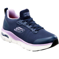 Skechers Serena Arch Fit Navy Soft Toe Non-Slip Athletic Shoe - Women's