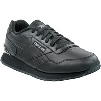 Reebok Work Harman Men's Medium Width Retro Jogger Black Soft Toe Non-Slip Athletic Shoe