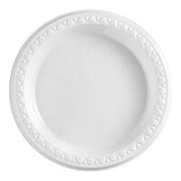 Huhtamaki Chinet White Heavyweight Plastic Plate 6" - 1000/Case