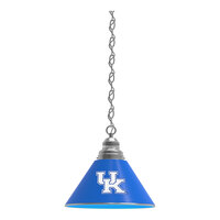 Holland Bar Stool University of Kentucky Logo Pendant Light with Chrome Finish