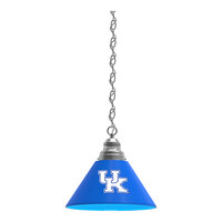 Holland Bar Stool University of Kentucky Logo Pendant Light with Chrome Finish