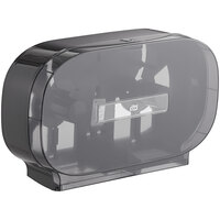 Tork 247549A Black Double Roll Jumbo Toilet Tissue Dispenser T1