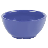 GET B-525-PB Diamond Mardi Gras 16 oz. Peacock Blue Melamine Bowl - 24/Case