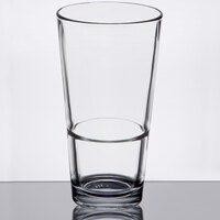 Libbey Restaurant Basics 17.25 oz. Customizable Rim Tempered Stackable Mixing Glass - 24/Case