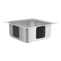 Waterloo 12" x 12" x 5 1/2" 18-Gauge Stainless Steel Undermount Sink