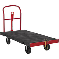 Rubbermaid 2154629 Towable 60" x 30" Platform Truck - 2,500 lb. Capacity