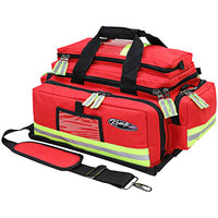 Kemp USA Red Large Professional Trauma Bag 10-104-RED