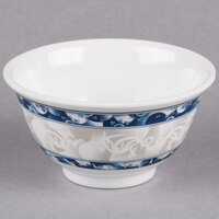 Thunder Group 3008DL Blue Dragon 6 oz. Round Melamine Rice Bowl - 24/Pack