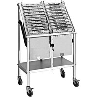 Omnimed Versa Rack 2-Tier Wheeled Chart Carrier 263820
