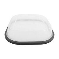 Evolution by GET Clear Polypropylene Square Reusable Lid for SB-48 Bowls - 48/Case