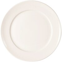 Tuxton Columbia 12 3/8" Eggshell China Plate - 12/Case