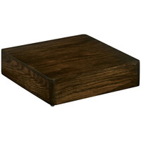 Cal-Mil Heritage 12" x 12" x 3" Square Oak Display Riser