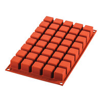 Silikomart 40 Compartment Cube Silicone Baking Mold - 15/16" x 15/16" x 15/16" Cavities SF263