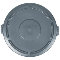 Rubbermaid FG265400GRAY BRUTE 55 Gallon Gray Round Trash Can Lid