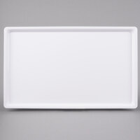 Cal-Mil 325-12-15 12" x 20" Shallow White Bakery Tray