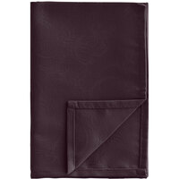 Snap Drape Windsor Damask Chocolate 20" x 20" 100% Polyester Cloth Napkin