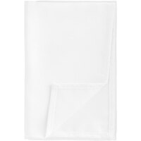 Snap Drape Windsor Damask White 20" x 20" 100% Polyester Cloth Napkin