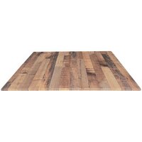 Holland Bar Stool EuroSlim 36" x 36" Rustic Wood Indoor / Outdoor Table Top