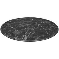 Holland Bar Stool EuroSlim Round Black Marble Indoor / Outdoor Table Top