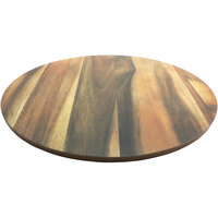 GET 18" Round Faux Wood Melamine Board