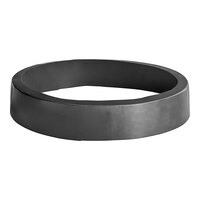 192 mm x 25 mm Black Non-Perforated Shrink Band - 5000/Bag