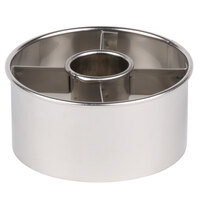 Ateco 14423 3 1/2" Stainless Steel Doughnut Cutter