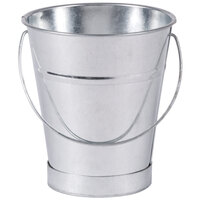 American Metalcraft GP4 Mini Galvanized Pail - 4 3/8"