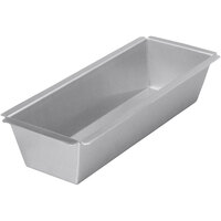 LloydPans 6 1/2" x 3 5/8" x 2" Aluminum Bread Loaf Pan with Silver-Kote Finish PLS-5-SK