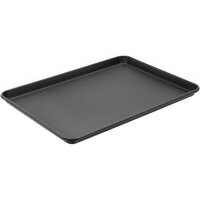 LloydPans 13" x 18" Half Size Aluminum Bun / Sheet Pan with Dura-Kote Finish XABP-18X13X1-DK