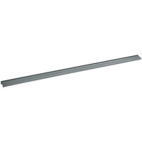 Metro 9990P3 Equivalent Gray Plastic Label Holder 31" x 1 1/4"