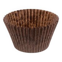 Novacart Brown Fluted Baking Cup 2" x 1 3/4" - 12000/Case