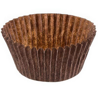 Novacart Brown Fluted Baking Cup 1 1/2" x 1 1/8" - 28,800/Case