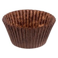 Novacart Brown Fluted Baking Cup 2 1/4" x 1 5/8" - 14,400/Case