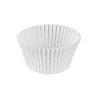 Novacart White Fluted Baking Cup 2" x 1 1/2" - 20000/Case