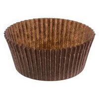 Novacart Brown Fluted Baking Cup 2 3/4" x 1 1/2" - 10000/Case