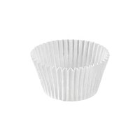 Novacart White Fluted Baking Cup 1 1/2" x 1 1/8" - 28800/Case