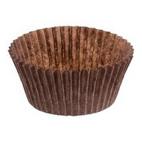 Novacart Brown Fluted Baking Cup 2" x 1 1/4" - 17000/Case