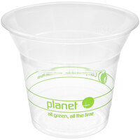 Stalk Market Planet+ PLA-9 9 oz. PLA Plastic Compostable Cold Cup - 1000/Case