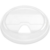 Stalk Market Planet+ PLA-SPL 9, 12, 16, 20 & 24 oz. PLA Plastic Compostable Cold Cup Sip Lid - 1000/Case