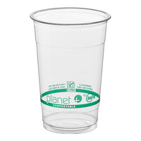 Stalk Market Planet+ PLA-20 20 oz. PLA Plastic Compostable Cold Cup - 1,000/Case