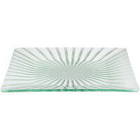 Rosseto Kalderon Stelo 14" Square White Glass Platter