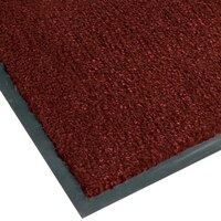 Notrax 130 Sabre 4' x 60' Crimson Roll Carpet Entrance Floor Mat - 3/8" Thick