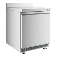 Avantco ZWT-27F-HC 27" Front Breathing Worktop Freezer with 3 1/2" Backsplash