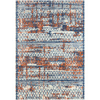 Abani Casa Collection 7' 9" x 10' 2" Multicolor Contemporary Distressed Area Rug