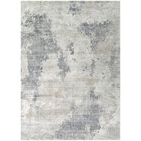 Couristan Dreamscape Watercolors 8' x 11' Ivory / Gray Area Rug