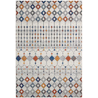 Abani Casa Collection 6' x 9' Multicolor Moroccan Area Rug